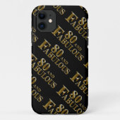 80e verjaardag Case-Mate iPhone case (Achterkant)