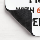 80e verjaardag design muismat (Hoek)