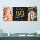 80e verjaardag foto banner (Beurs)