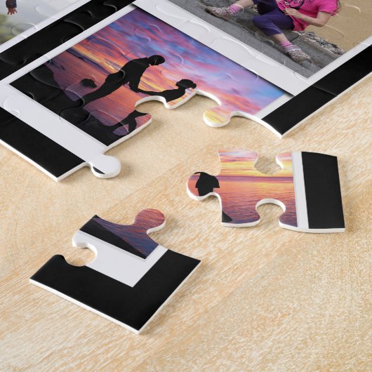 80e verjaardag foto template legpuzzel (Zijkant)