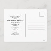 80e verjaardag Foto-uitnodiging Feestdagenkaart (Achterkant)