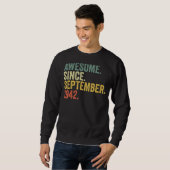 80e verjaardag Geweldige sinds september 1942 80 j Trui (Voorkant volledig)