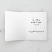 80e verjaardag grootmoeder kaart (Binnen)