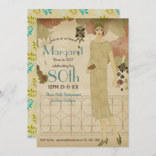 80e verjaardag  jaren 1930 Nodig EEG-NIVEAU 80 Kaart