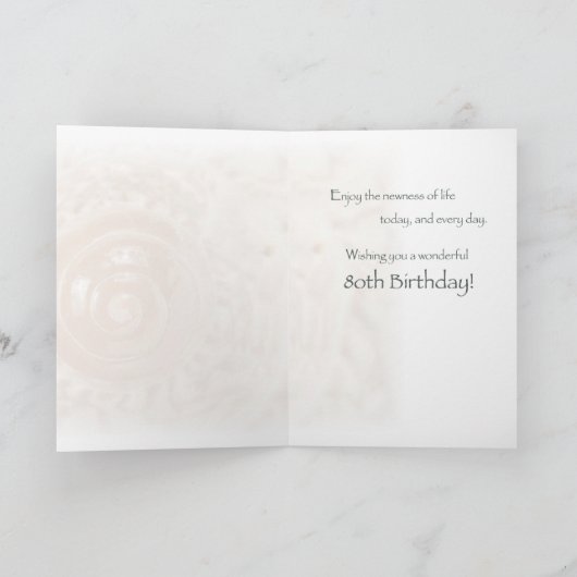 80e verjaardag kaart (Binnen)