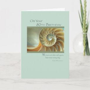 80e verjaardag kaart