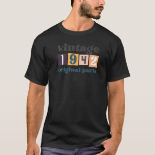 80e verjaardag Koel Grafische T - shirts 1942 oor