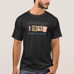 80e verjaardag Koel Grafische T - shirts 1942  oor