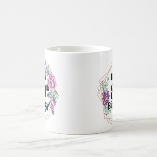 80e verjaardag koffiemok (Center)