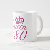 80e verjaardag koningin grote koffiekop (Voorkant rechts)