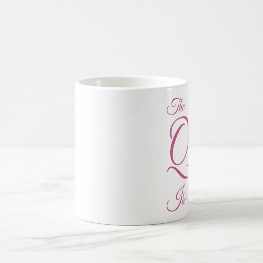 80e verjaardag koningin koffiemok (Center)