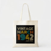 80e verjaardag  maart 1942 tote bag (Voorkant)
