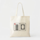 80e verjaardag Mah Jongg Bag Tote Bag (Voorkant)
