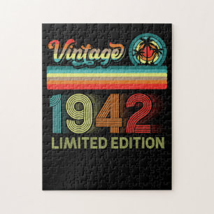 80e verjaardag Mannen decoratie 80 jaar oud 1942 Legpuzzel