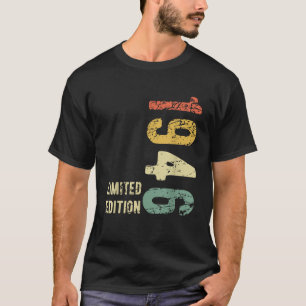 80e Verjaardag Mannen Vrouwen Grappig Bday Vintage T-shirt