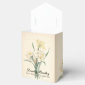 80e verjaardag Narcissus Custom Dank u Favor Box Bedankdoosjes (Geopend)