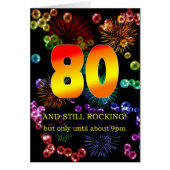 80e verjaardag nog steeds aan het roeren (Voorkant)