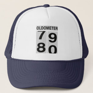 80e verjaardag Oldometer Trucker Pet