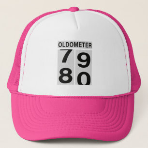 80e verjaardag Oldometer Trucker Pet
