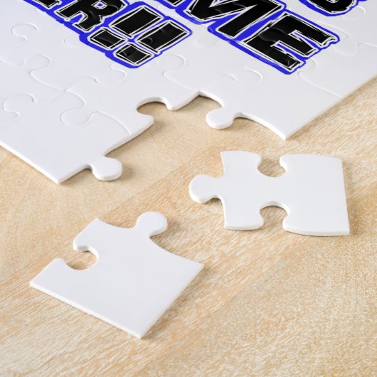 80e verjaardag ontwerp legpuzzel (Zijkant)