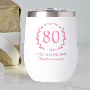 80e verjaardag Ouder dan perfectie Custom Naam Jaa