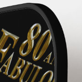 80e verjaardag pickleball paddle (Links Detail)