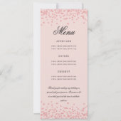 80e Verjaardag Programma Menu Bedankt Roos Gold Bl (Achterkant)