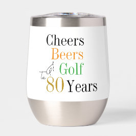 80e verjaardag Proost Beers Golf minimaal