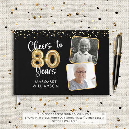 80e verjaardag Proost op 80 jaar 2 Foto's Gastenboek