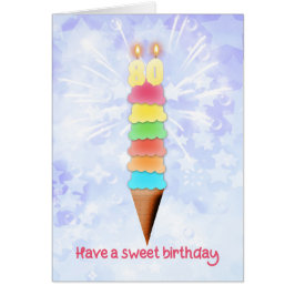 80e verjaardag reuzenijs