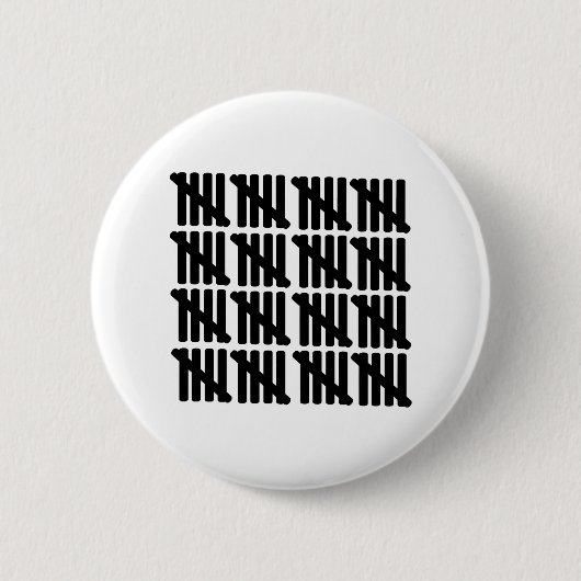 80e verjaardag ronde button 5,7 cm (Voorkant)