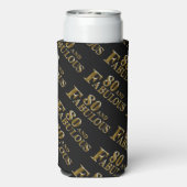 80e verjaardag seltzer blikjeskoeler (Seltzer Achterkant)