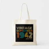 80e verjaardag  september 1942 Limited Edtn. Tote Bag (Voorkant)