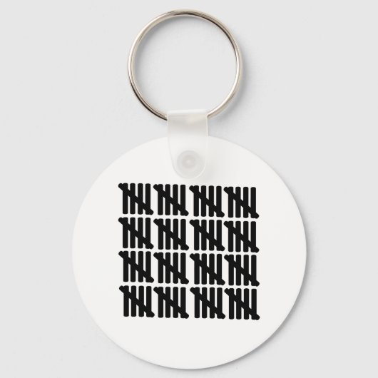 80e verjaardag sleutelhanger (Voorkant)