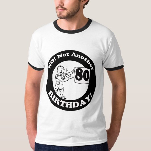 80e verjaardag T-shirts en geschenken (Voorkant)