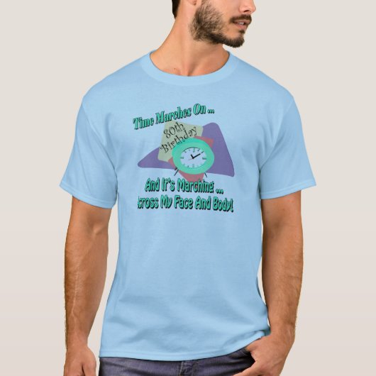 80e verjaardag T-shirts en geschenken (Voorkant)