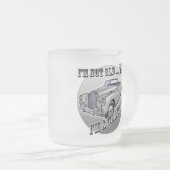 80e verjaardag T-shirts en geschenken Matglas Koffiemok (Voorkant rechts)