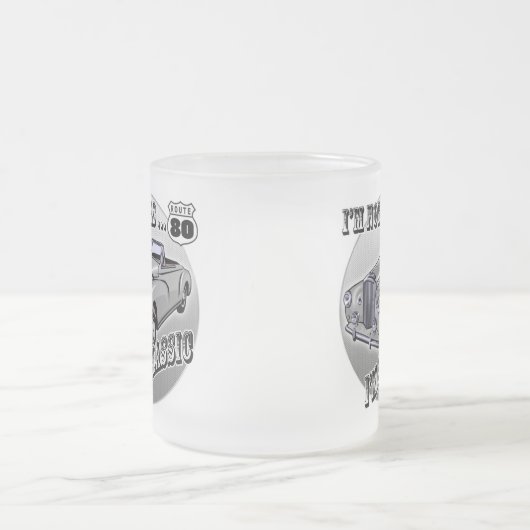 80e verjaardag T-shirts en geschenken Matglas Koffiemok (Center)