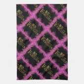 80e verjaardag theedoek (Verticaal)