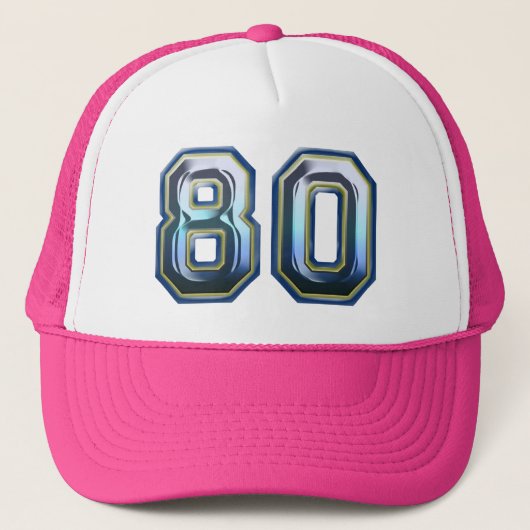 80e verjaardag trucker pet (Voorkant)