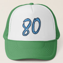 80e verjaardag trucker pet
