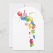 80e verjaardag Uitnodiging (Achterkant)