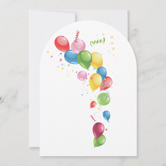 80e verjaardag Uitnodiging (Achterkant)