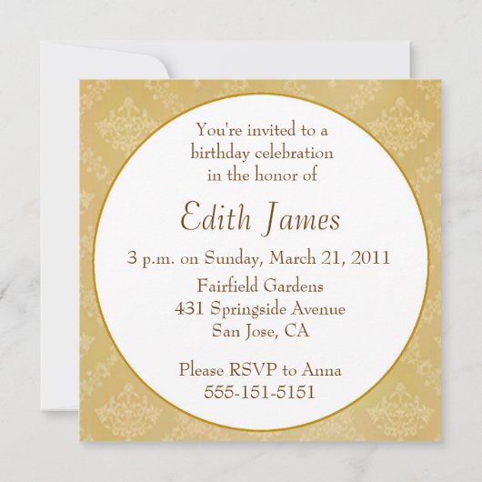 80e verjaardag uitnodiging (Achterkant)