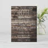 80e verjaardag uitnodiging (Staand voorkant)