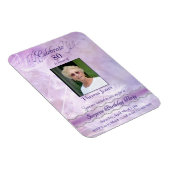 80e verjaardag uitnodiging foto magneten (Rechterzijde)