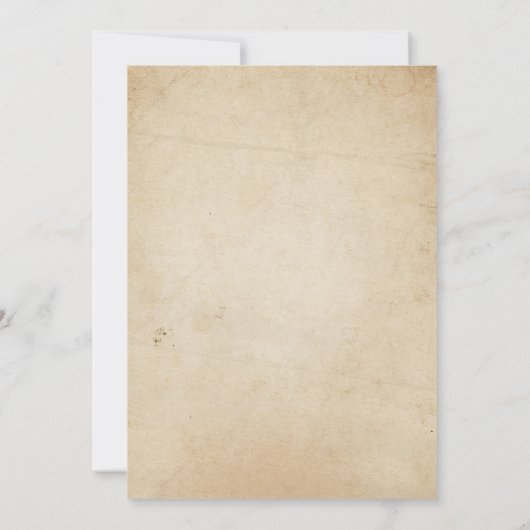 80e verjaardag Uitnodiging Uitnodiging Rustic  Ret (Achterkant)