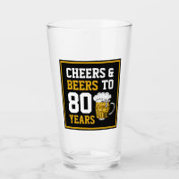 80e verjaardag van de Cheers & Beers tot 80 jaar
