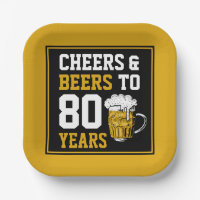 80e verjaardag van de Cheers & Beers tot 80 jaar
