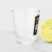 80e verjaardag van de Cheers & Beers tot 80 jaar Shot Glas (Links)